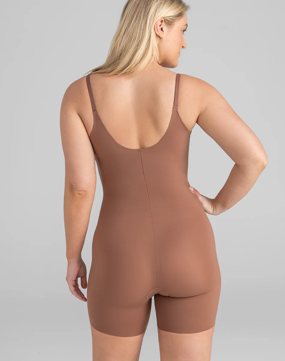 Open-Bust Mid-Thigh Bodysuit - Image 16