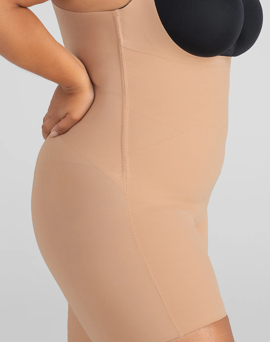 Open-Bust Mid-Thigh Bodysuit - Image 27