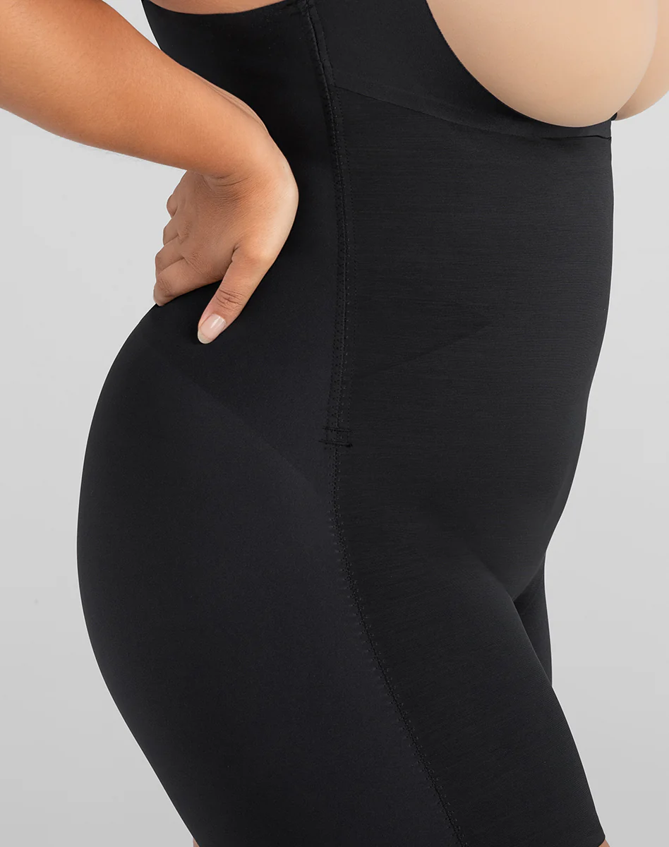 Open-Bust Mid-Thigh Bodysuit - Image 30